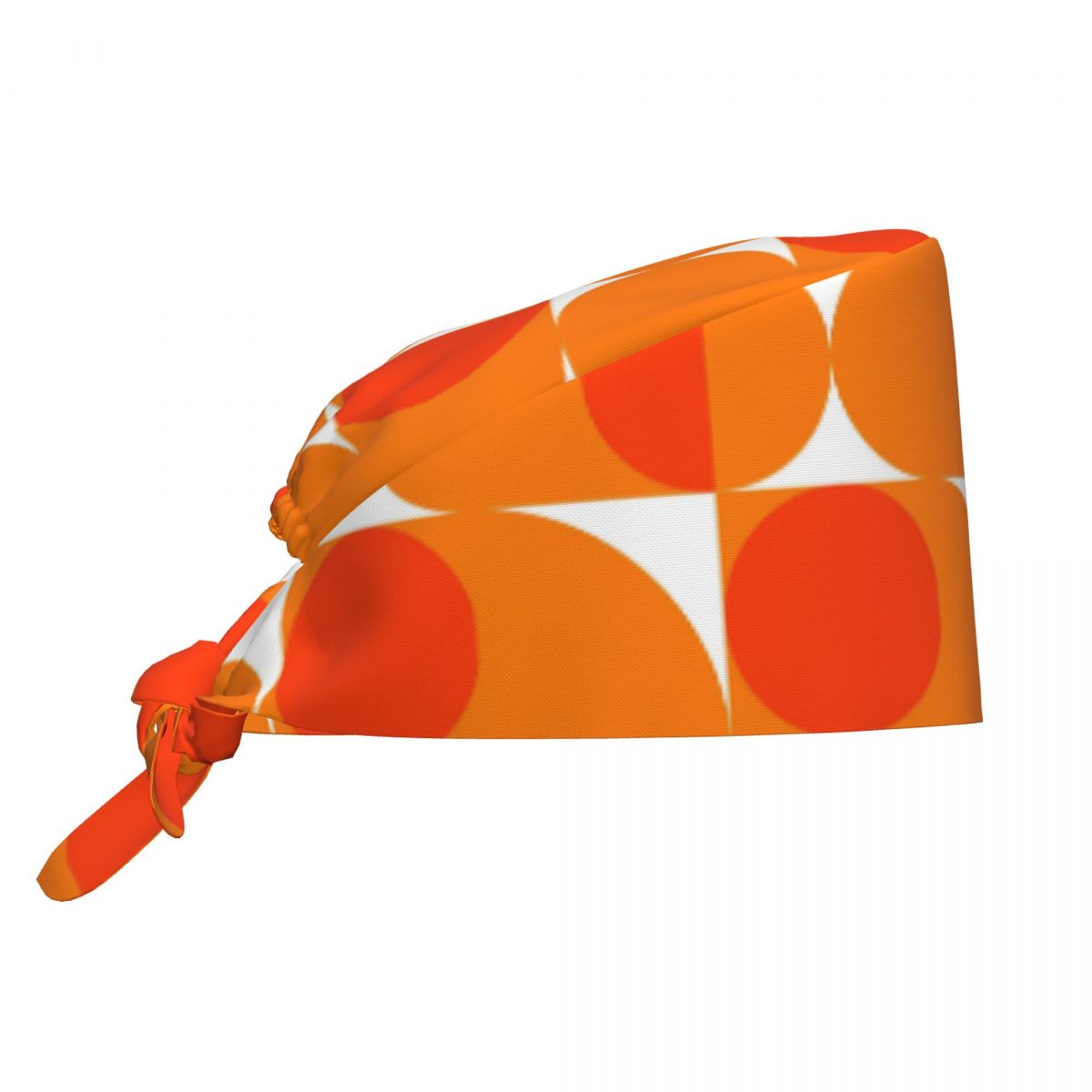 Men'S Accessories Designer - Oranje Bauhaus scrubmuts, chirurgische muts voor