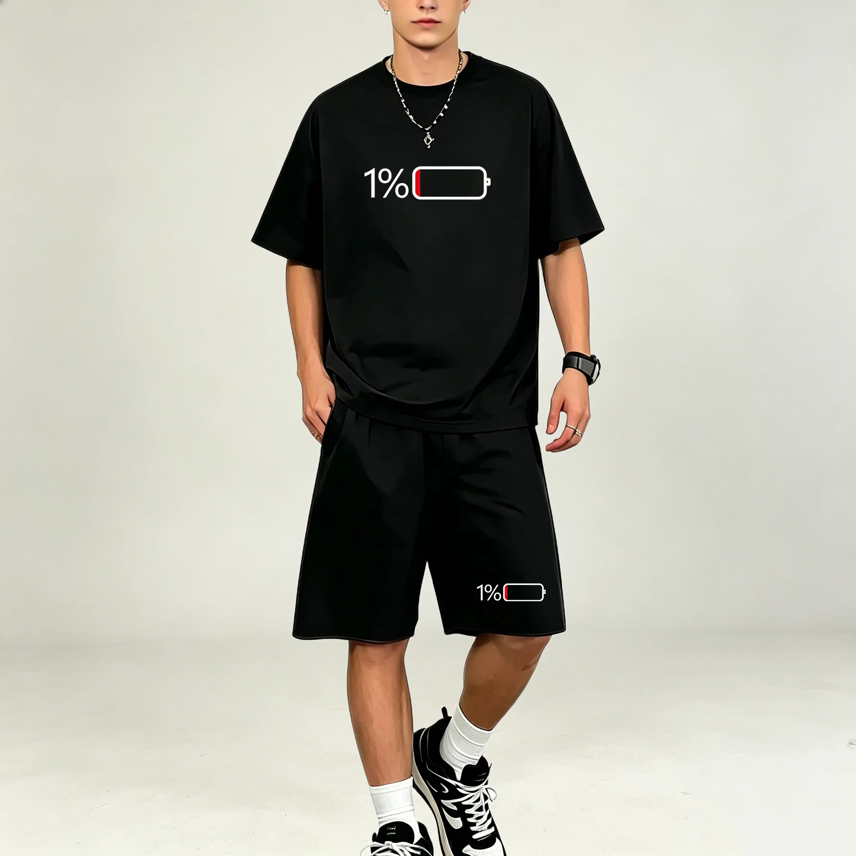 Men'S Accessories Pouch - Hot Selling Heren T-shirts Sets Sneldrogend