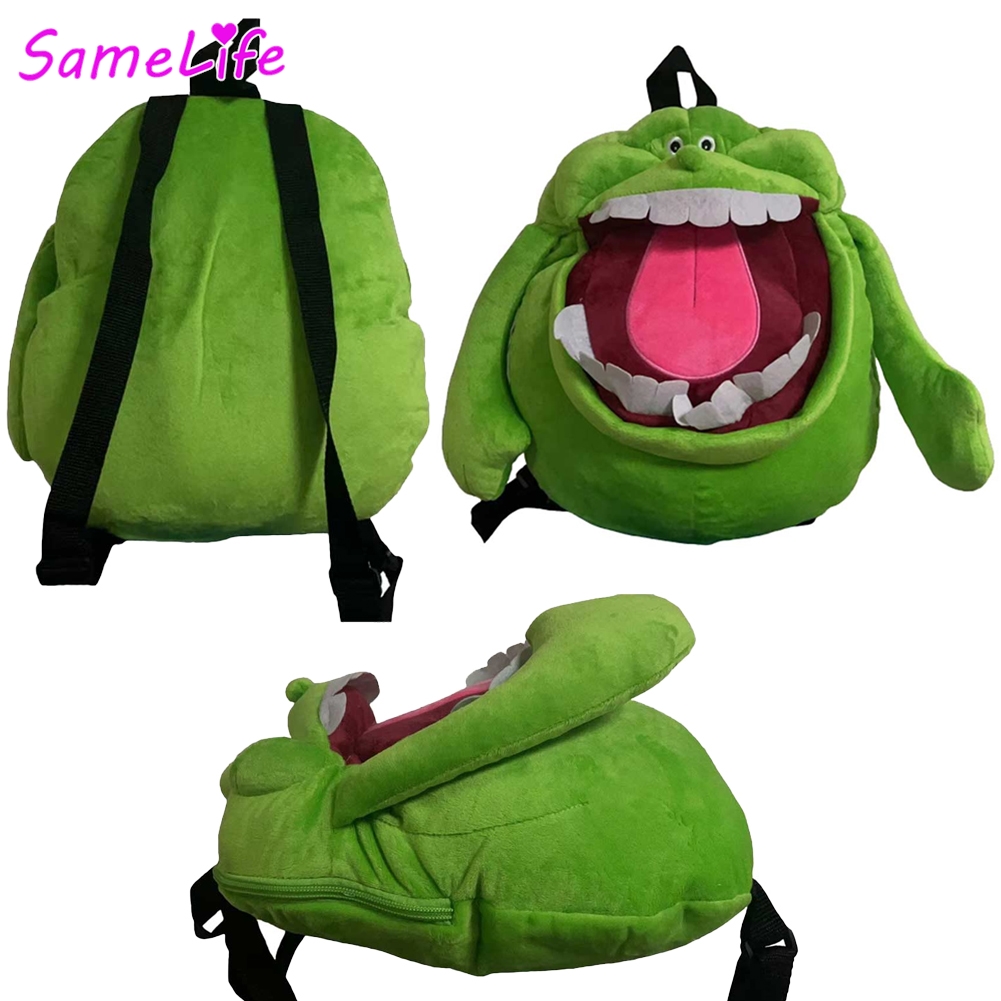 Men Accessories Bag - Groene Ghost Slimer Rugzak Cosplay Fantasy