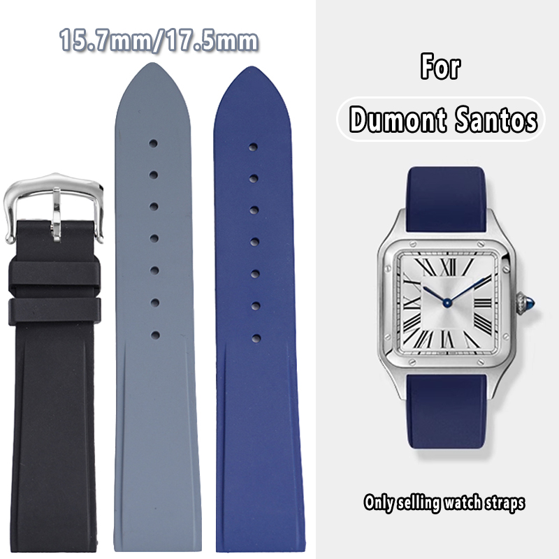 Men'S Accessories Cartier - Quick Release Fluor Rubber Horlogeband Voor