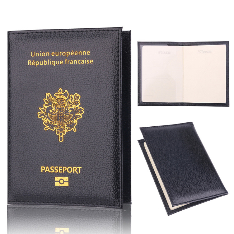 Men'S Accessories Wallet - Vrouwen Mannen Reizen Pu Paspoorthouder Beschermhoes