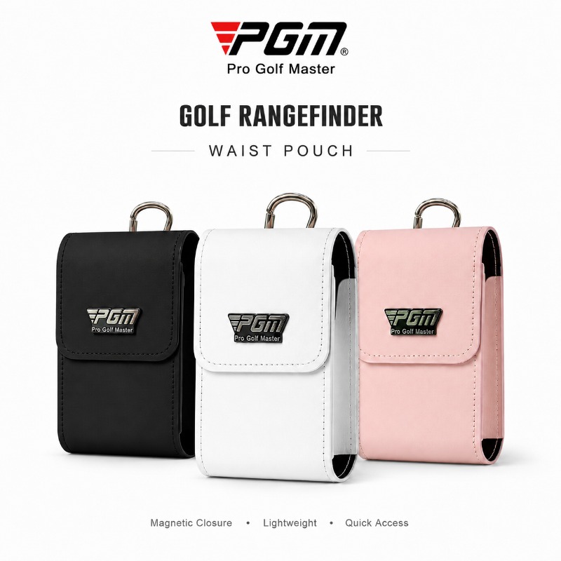 Men Accessories Bag - PGM Magnetische Golf Heuptas Afstandsmeter Etui