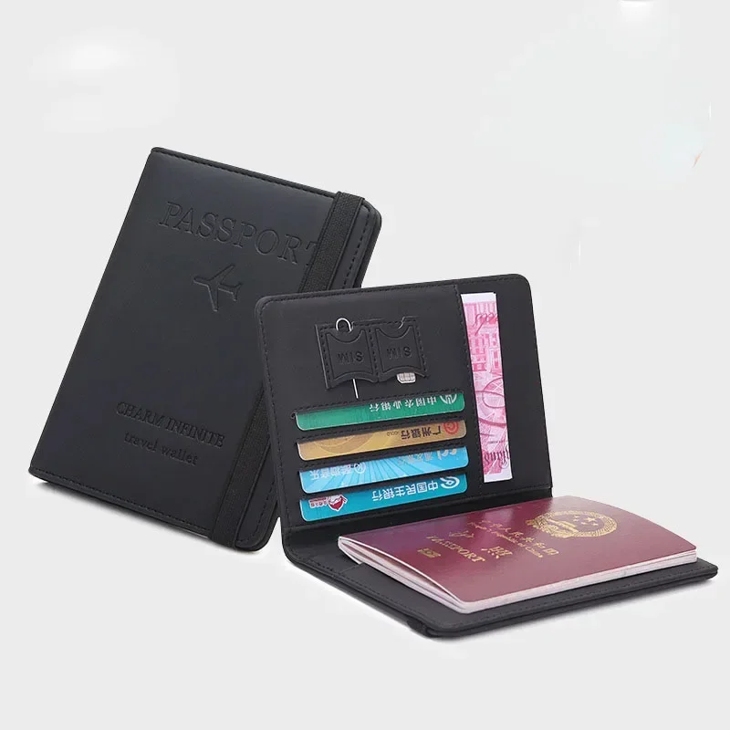 Men'S Accessories Wallet - Vrouwen Mannen Reizen Paspoorthouder Beschermhoes PU