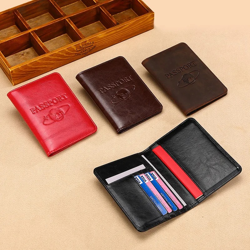 Unisex lederen paspoorthoes RF - Men'S Accessories Wallet recensie en prijs