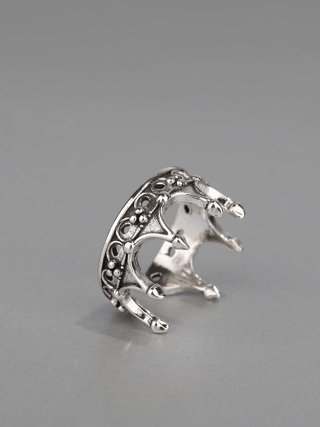 Gotische kroonring, verstelbaa - Men'S Accessories Rings recensie en prijs