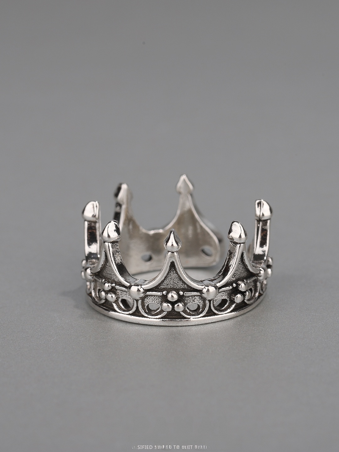 Gotische kroonring, verstelbaa - Men'S Accessories Rings recensie en prijs