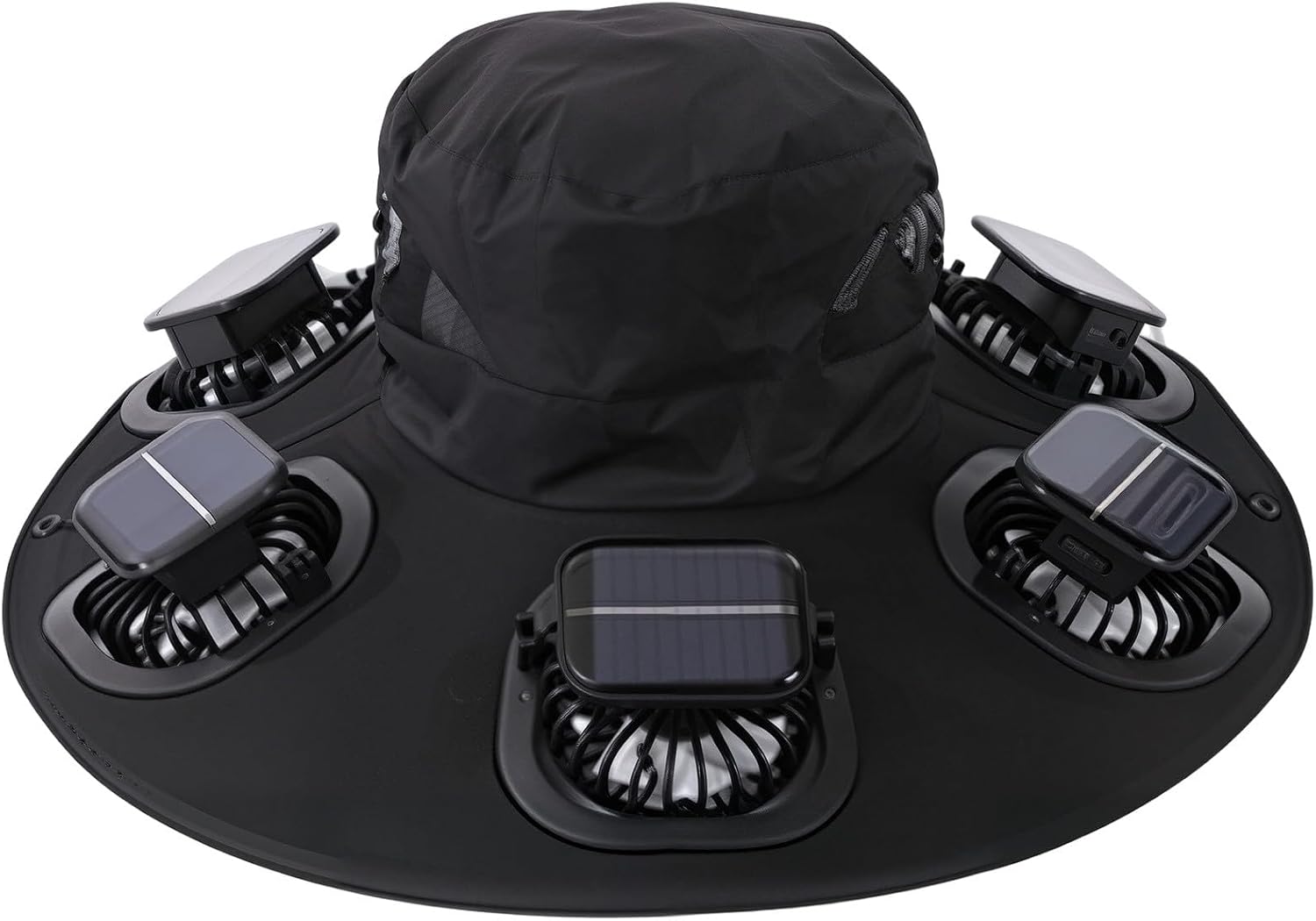 Zonnehoed met 6 ventilatoren,  - Men'S Accessories Designer recensie en prijs