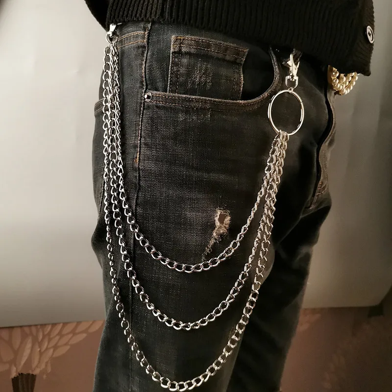 Laag metalen riemketting Punk  - Men'S Accessories Wallet recensie en prijs