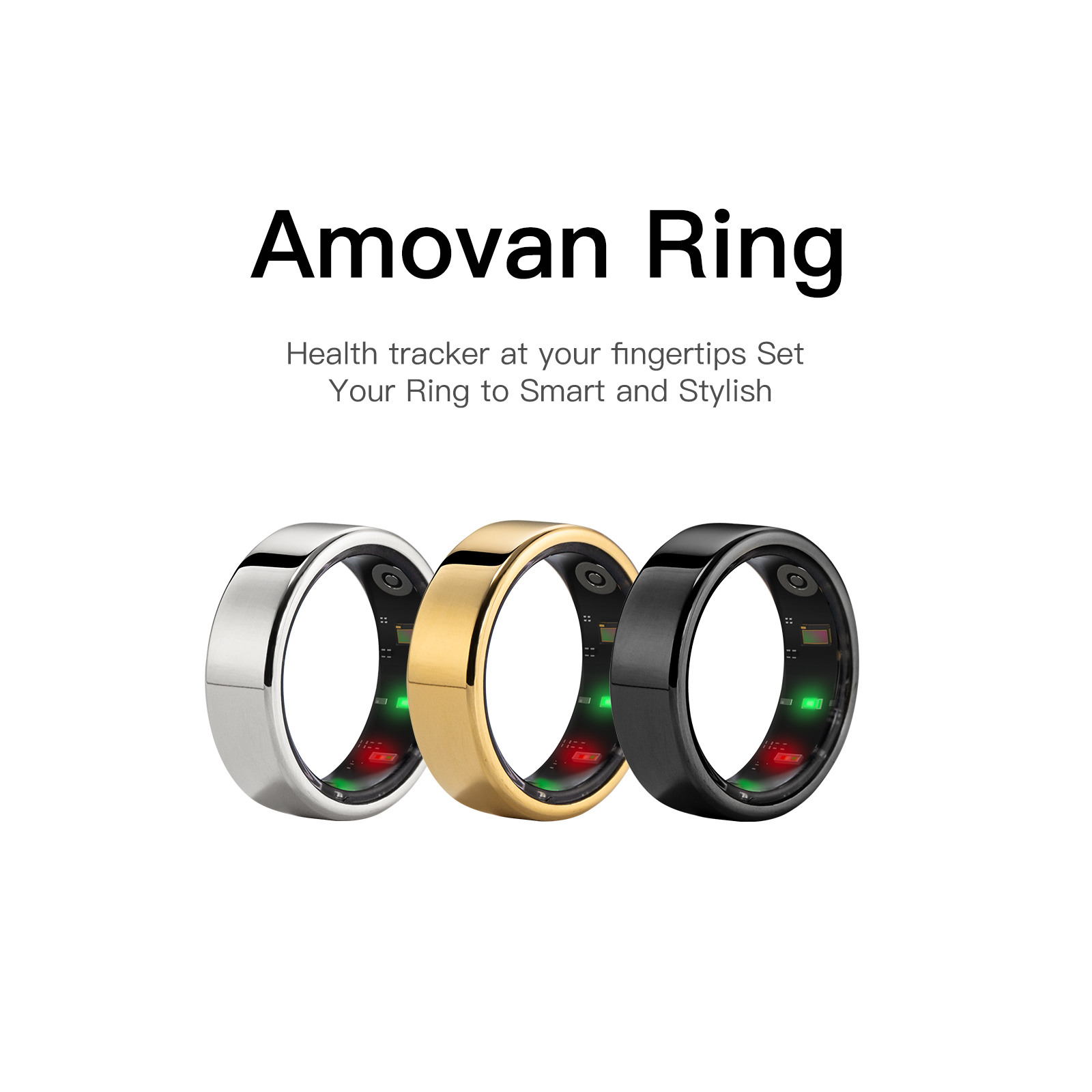 Stijlvolle slimme sportring vo - Men'S Accessories Rings recensie en prijs
