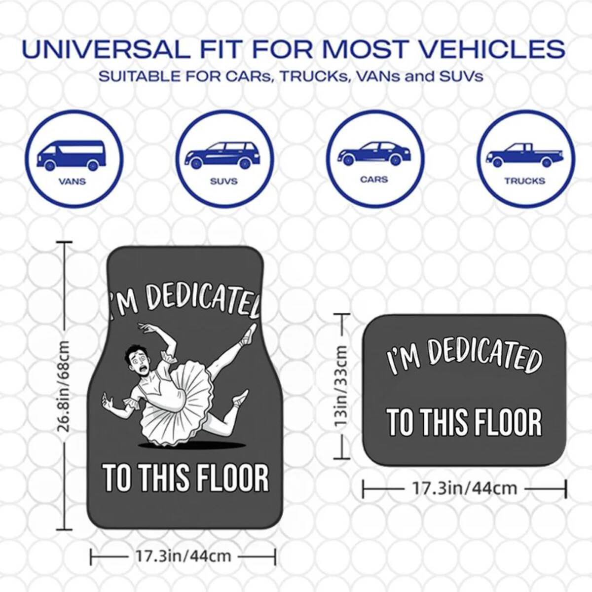 4 Stuks Anti-Slip Auto Vloerma - Men'S Accessories Vans recensie en prijs