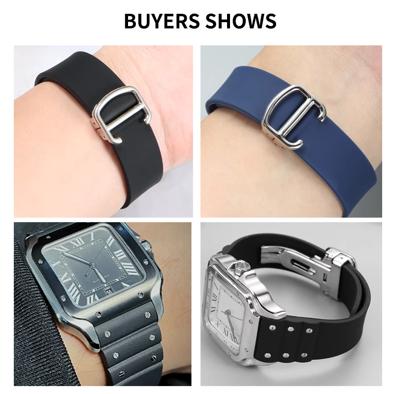 21 mm zachte siliconen horloge - Men'S Accessories Cartier recensie en prijs